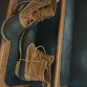 Men's barely worn LL Beam Boots.